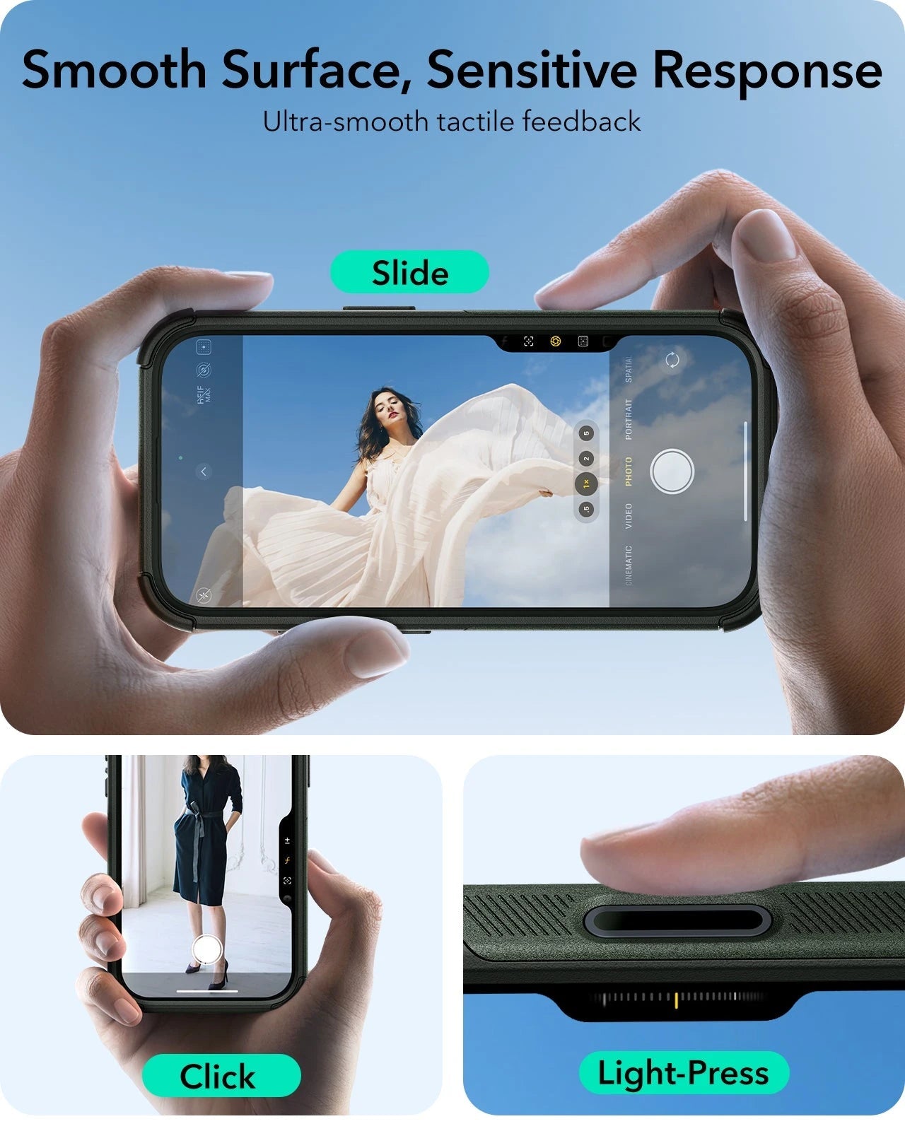 iPhone 16 Pro Max Cyber Tough Magnetic Case (Camera Control, Stash Stand)