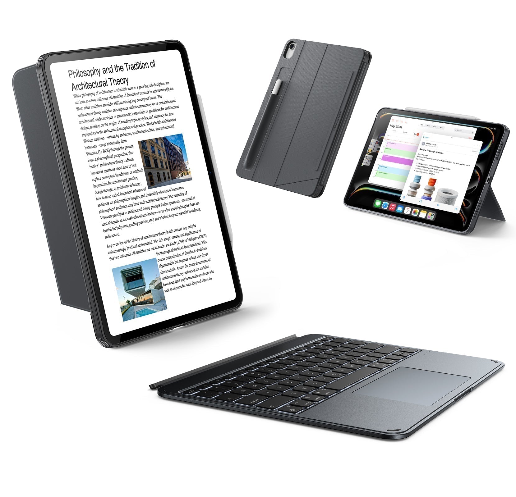iPad  Shift Keyboard Case (Detachable)